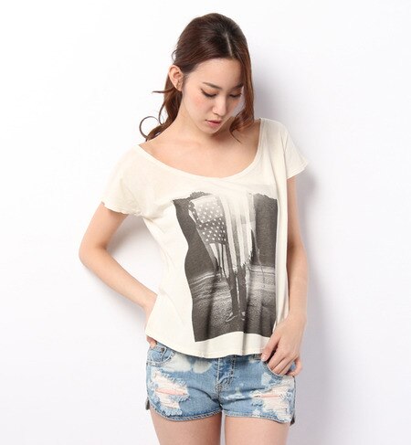 (DEAD BURY DEAD) LADYS SCOOP TOP