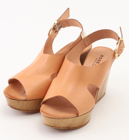 13-52 433E OPEN TOE WEDGE SANDAL