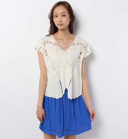 (SUGARHILL BOUTIQUE)SS12T25 BUTTERFLY TOP