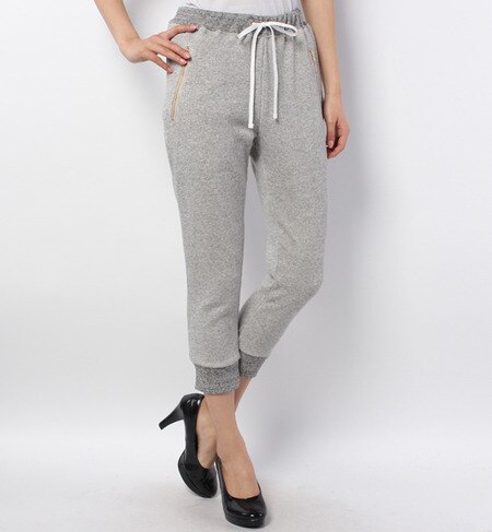 LCTB-14139 DRAWSTRING CROPPED PANTS