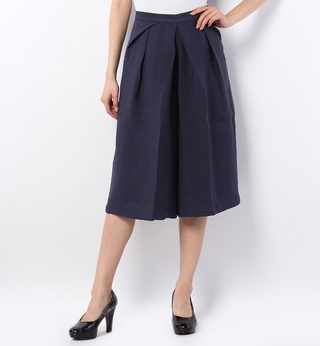 LPT-14140 JUST/W TUCKED HALF PANTS