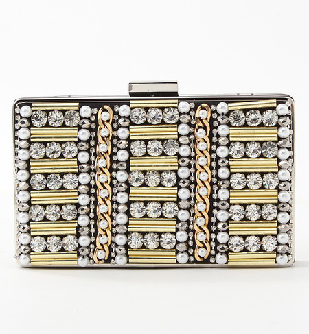 (A & C BAGS)J43213-BO JEWELRY SQUARE BAG