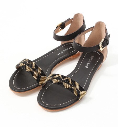 18288 MELBOURNE BEADED FLAT SANDAL