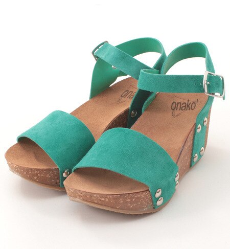 (ONAKO）ILENIA 207/CROSTA A/STRAP WEDGE SANDAL