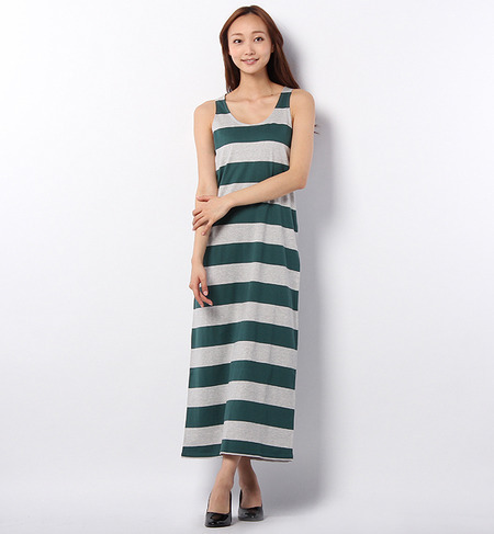 LCTO-14126 SLV-LESS MAXI DRESS
