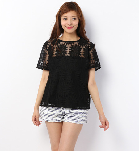 (MOTEL ROCKS)TE14PLA PLAZMA TEE