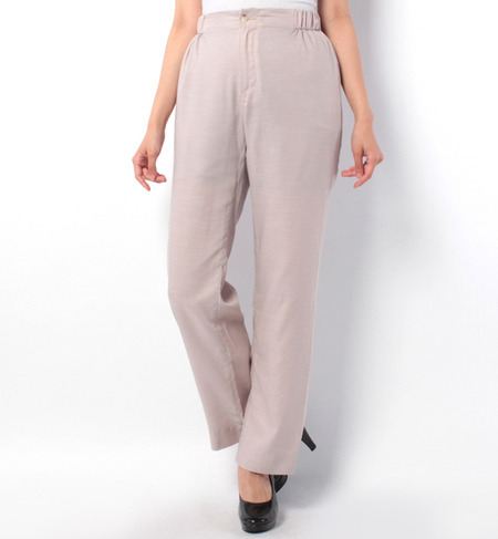 S-LPT-14110 W/ELASTIC STRAIGHT PANTS