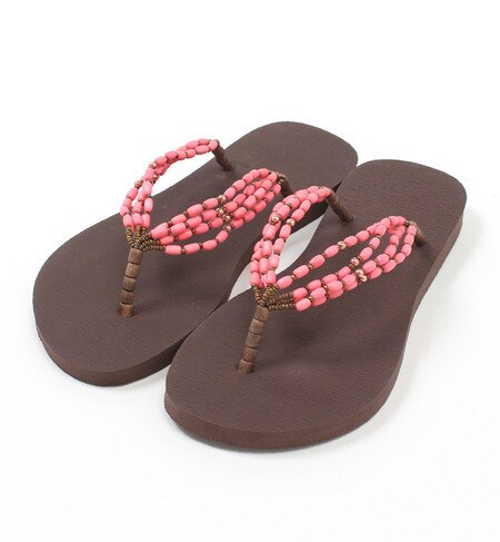 (PLV)RICE WOOD SANDAL