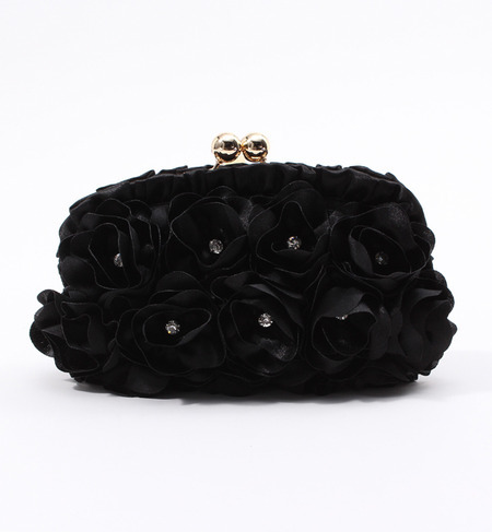 THB-6095 CORSAGE CLUTCH BAG