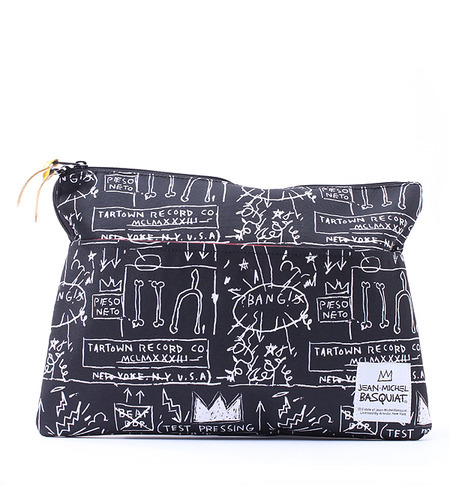 【店頭人気】(JEAN-MICHEL BASQUIAT ROSEBUD)LR-14128 PAINING CLATCH BAG