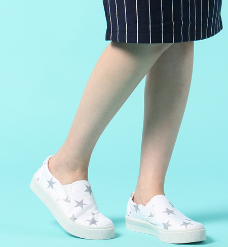 (PINK SHOES)17000 FTERRA STAMPA SLIP ON SNEAKER