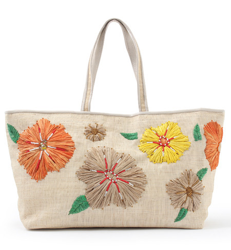 (FERIMAR)#FBA-07742 FLOWER EMB BASKET