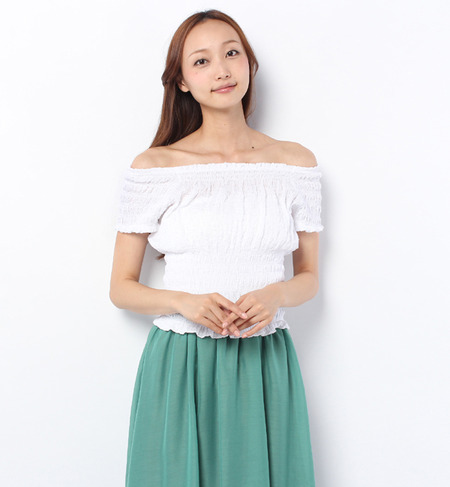 S-LCTT-14138 OFF SHOULDER TOPS