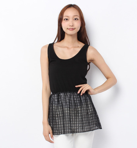 S-LBL-14208 TANK TUNIC BLOUSE