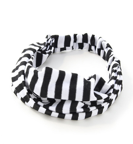 (LL ACCESSORIES)3ZZ004D HAIR ACCE STRIPE TURBAN