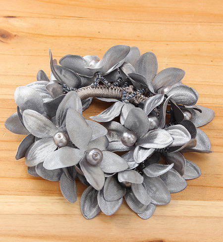 (LL ACCESSORIES)3KSQ004 HAIR ACCE FLOWER HAIR ELASTIC