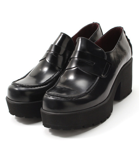 (NEX 51)211 CHUNKY SOLE LOAFER SHOES