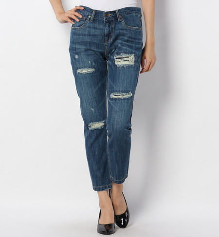 LPT-14203 BOY'S LEG DAMAGE PANTS