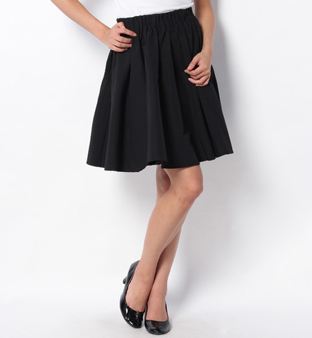 LSK-14210 HIGH/W GATHERED MINI SKIRT