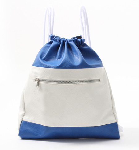 S-LR-14204 FAKE LEATHE BI-COLOR NAP ZACK