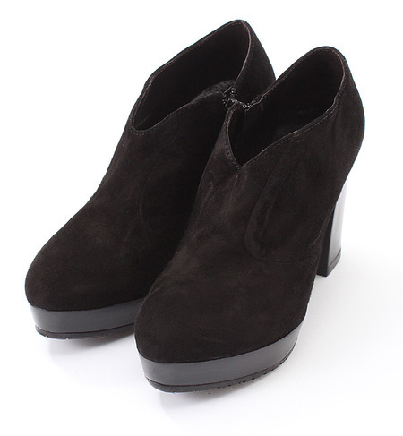 【ローズ バッド/ROSE BUD】 (FABBRICA MORICHETTI)16583V0 CAMOSCIO PLATFORM BOOTY [送料無料]