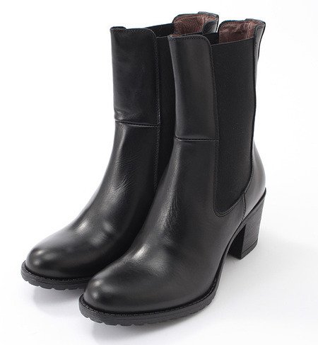 (ILENIA P)8405 VITELLO/SETE SIDE GORE SHORT BOOTS