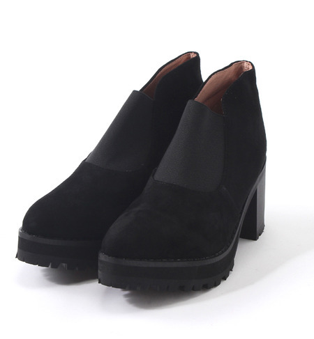 (JEFFREY CAMPBELL FOR ROSE BUD)HA:F1405 ELATIC FRONT POINTED TOE BOOTIE