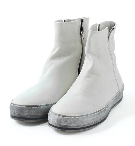 (EXTRA XIII)#STELLA AVIATOR SIDE ZIP HI CUT SNEAKER