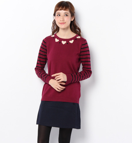 (SUGARHILL BOUTIQUE)AW14K5 FOLK HEART SWEATER