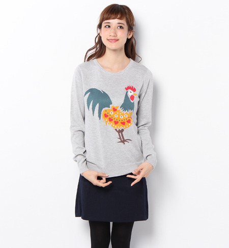 (SUGARHILL BOUTIQUE)AW14K6 ROOSTER SWEATER