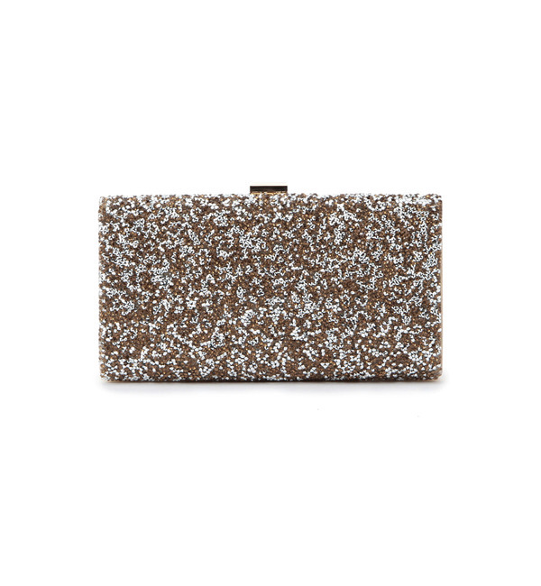 (LL ACCESSORIES) B1265E SPARKLE CLUTCH BAG