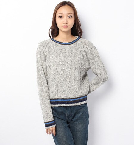 LK-14249 ARAN LINED C/N P/O