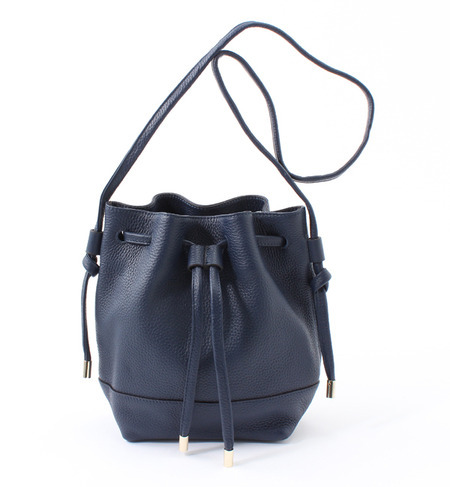 M02942 LEATHER DRAWST BAG