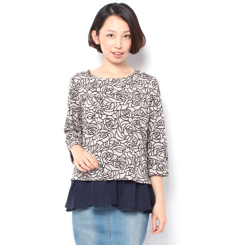 LBL-14221 LAYERED P/O BLOUSE