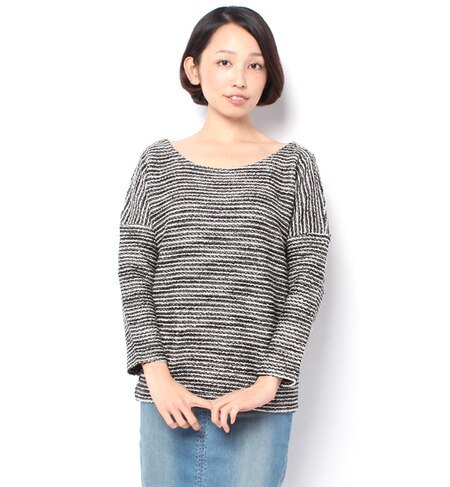 (SUPER TRASH BORN IN LA)CW14M205 KEVON BOAT/N SWEATER