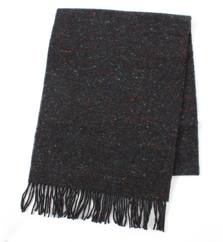 (GLEN PRINCE SCARF)SLS59 LAMBS WOOL NEP SCARF