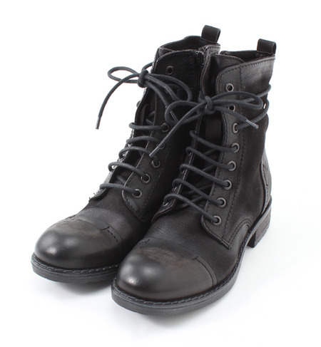 (DEI COLLI)#2386/2300 TEXAS/NABUK LACE UP SHORT BOOTS
