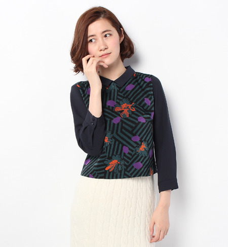 LBL-14220 CROPPED P/O BLOUSE