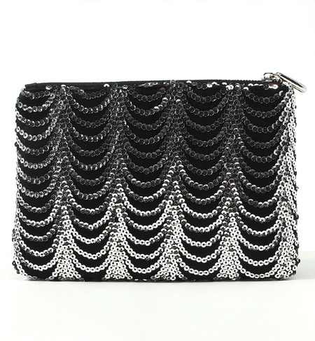 (LL ACCESSORIES)B1556L SPANGLE POUCH