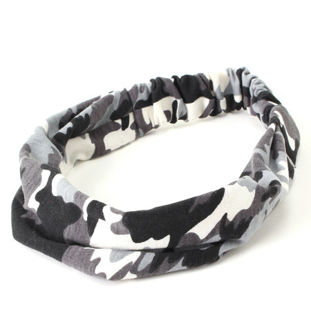 (LL ACCESSORIES)3ZZ005B CAMOFLAGE HAIRBAND