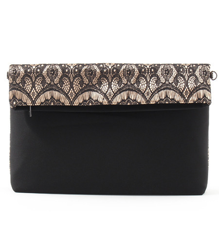 (TOP BEAUTY) EVS11404-6172 LACE CLUTCH BAG