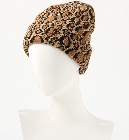 (NY HAT)4672 LEOPARD CUFF