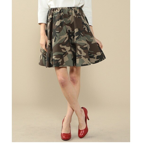 【ローズ バッド/ROSE BUD】 S-LSK-14204 W/ELASTIC GATHERED SKIRT [送料無料]