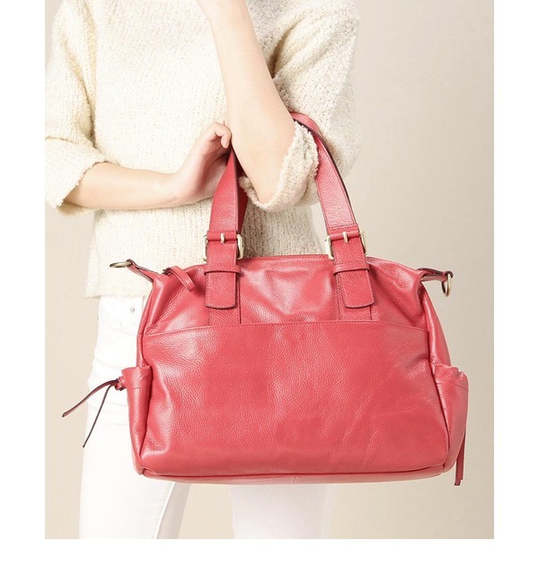 R-1908 FRONT ZIP PKT LARGE HAND BAG