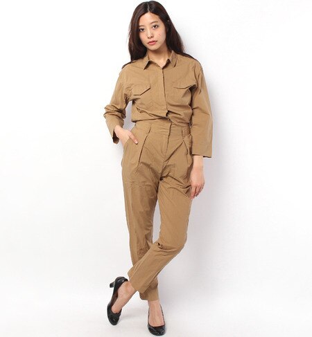 【ローズ バッド/ROSE BUD】 LOP-15125 L/S JUMP SUITS [送料無料]