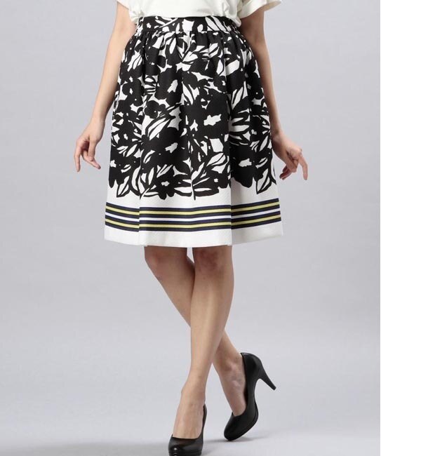 LSK-15102 W/ELASTIC GATHERED SKIRT