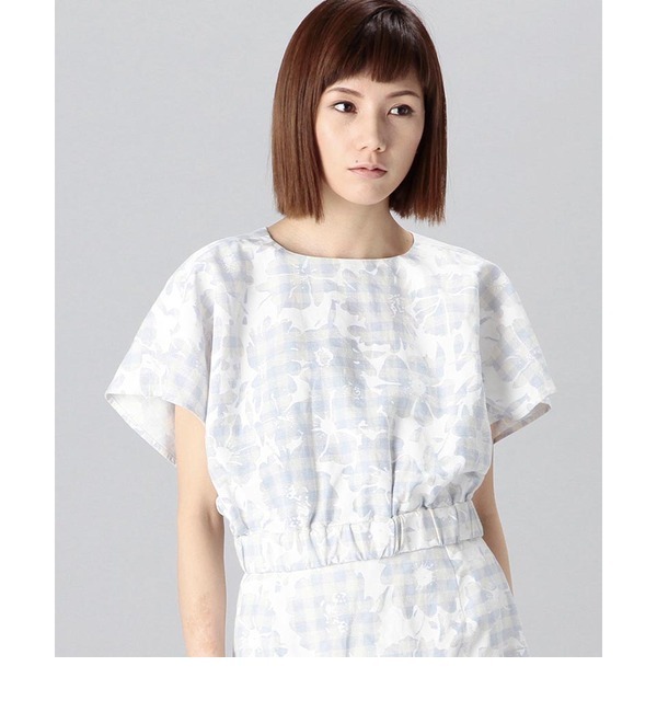 【ローズ バッド/ROSE BUD】 (LINAS x ROSE BUD)LBL-15117 HALF SLV.SROPPED P/O [送料無料]