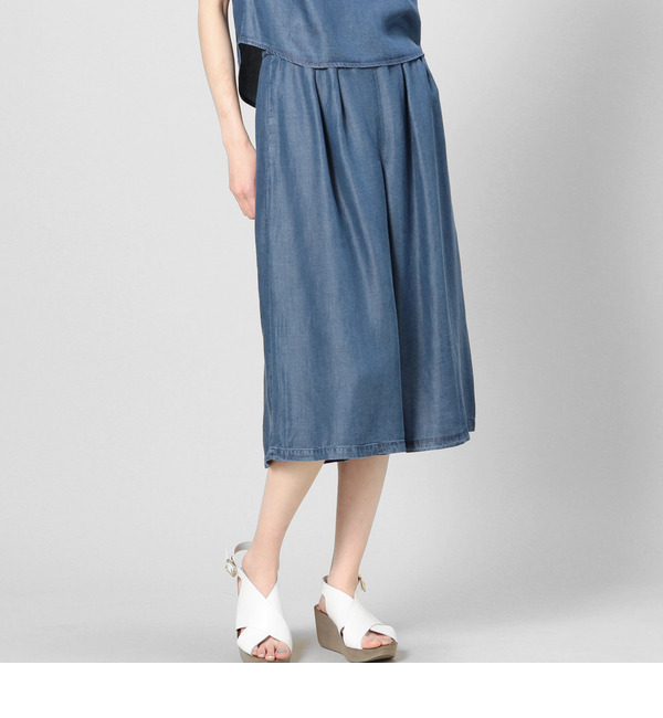 LPT-15112 TUCKED GAUCHO PANTS