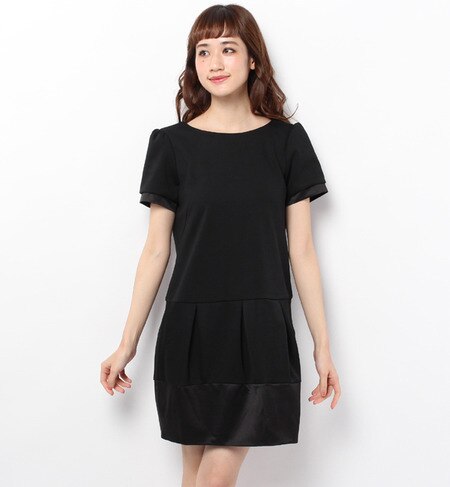 LOP-15119 LOW/W TUKED DRESS