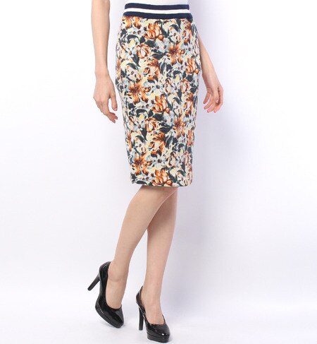 LCTB-15101 LINED STRAIGHT SKIRT